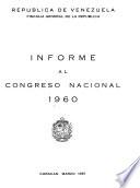 Informe al Congreso de la República