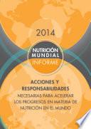 Informe de la nutrición mundial 2014