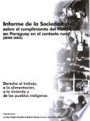 Informe de la sociedad civil sobre el cumplimiento del PIDESC en Paraguay en el contexto rural (2000-2005)