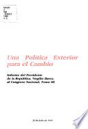 Informe del Presidente de la República, Virgilio Barco, al Congreso Nacional, 20 de julio de 1990