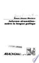 Informe dramático sobre la lengua gallega