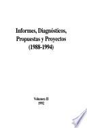 Informes, diagnósticos, propuestas y proyectos de la reforma social: 1992