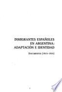 Inmigrantes españoles en Argentina
