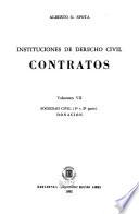 Instituciones de derecho civil: contratos