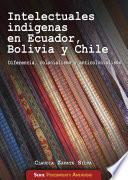 Intelectuales indígenas en Ecuador, Bolivia y Chile