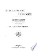 Intelectualismo y educación