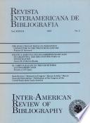 Inter-American Review of Bibliography
