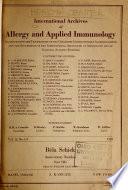 International Archives of Allergy and Applied Immunology