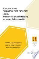 Intervenciones psicosociales en exclusión social