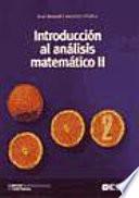 Introducción al análisis matemático II