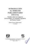 Introducción al derecho parlamentario estatal