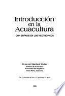 Introducción en la acuacultura con énfasis en los neotrópicos