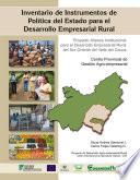 Inventario de Instrumentos de Política del Estado para el Desarrollo Empresarial Rural