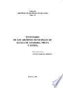Inventario de los archivos municipales de Alcalá de Guadaira, Pruna y Estepa