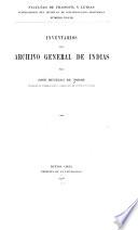 Inventarios del Archivo General de Indias