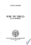 José de Diego en mi memoria