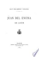 Juan del Encina en Léon