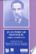 Juan Porcar Montoliu. Obra Completa.