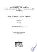 La biblioteca de la Real Academia Provincial de Bellas Artes de Cádiz: Indices