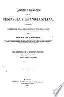 La botánica y los botánicos de la peninsula hispano-lusitana