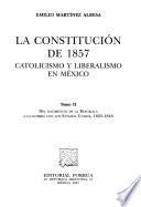 La constitución de 1857