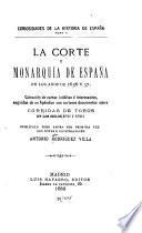 La corte y monarquía de España en los años de 1636 y 37