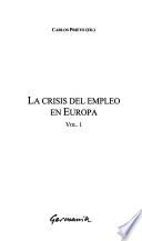 La crisis del empleo en Europa