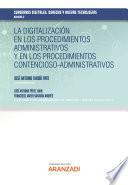 La digitalización en los procedimientos administrativos y en los procedimientos contencioso-administrativos-Cuadernos digitales. Derecho y Nuevas Tecnologías