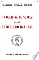 La doctrina de Suárez sobre el derecho natural