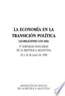 La economía en la transición política