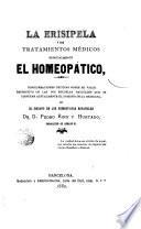 La erisipela y sus tratamientos médicos especialmente el homeopático