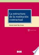La estructura de la restitución contractual
