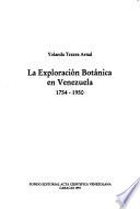 La exploración botánica en Venezuela 1754-1950