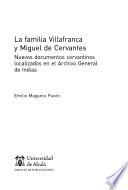 La familia Villafranca y Miguel de Cervantes