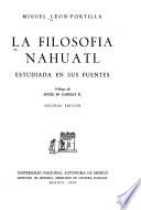 La filosofía nahuatl