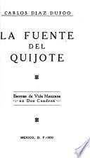 La fuente del Quijote