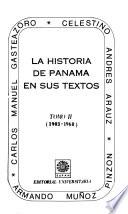 La historia de Panamá en sus textos: 1903-1968