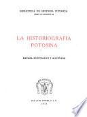 La historiografía potosina