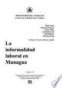 La informalidad laboral en Managua