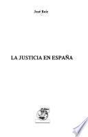 La justicia en España