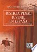 La justicia penal juvenil en España