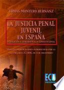 La justicia penal juvenil en España: legislación y jurisprudencia constitucional