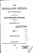 La lejislación chilena no codificada