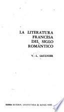 La literatura francesa del siglio romántico