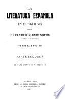 La litertura española en el s. 19