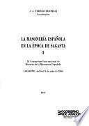 La masonería española en la época de Sagasta