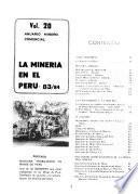 La Minería en el Perú