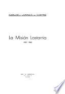 La misión Lastarria, 1865-1866