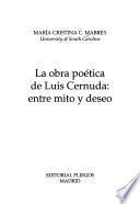 La obra poética de Luis Cernuda