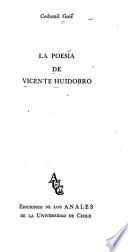 La poesía de Vicente Huidobro
